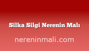 Silka Silgi Nerenin Malı