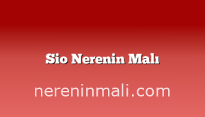 Sio Nerenin Malı