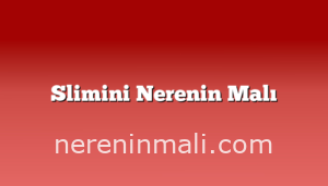 Slimini Nerenin Malı