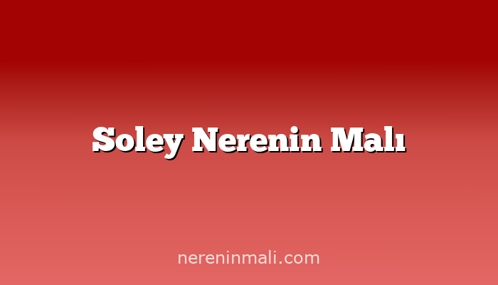 Soley Nerenin Malı