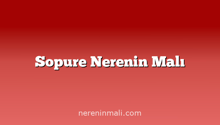 Sopure Nerenin Malı