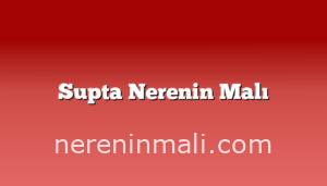 Supta Nerenin Malı