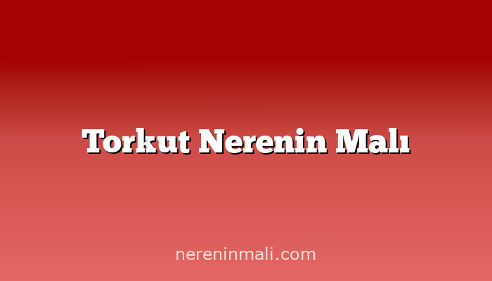 Torkut Nerenin Malı