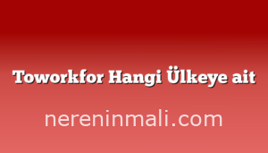 Toworkfor Hangi Ülkeye ait