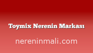 Toymix Nerenin Markası