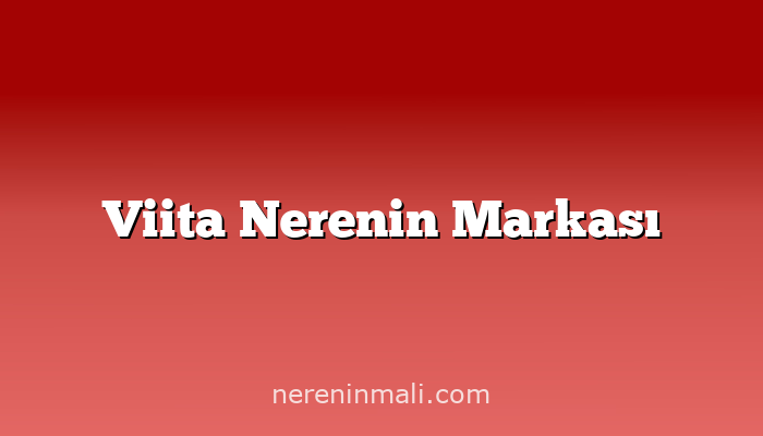 Viita Nerenin Markası