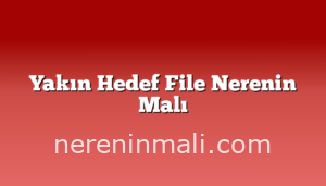 Yakın Hedef File Nerenin Malı