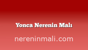 Yonca Nerenin Malı