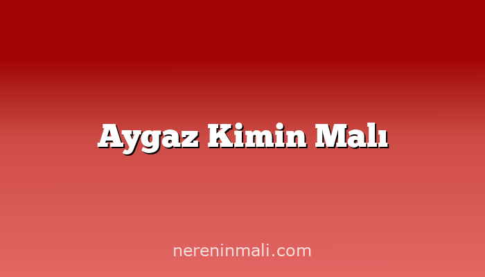 Aygaz Kimin Malı