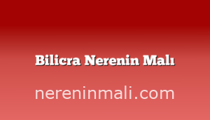 Bilicra Nerenin Malı