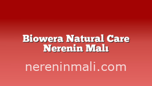 Biowera Natural Care Nerenin Malı