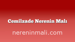 Cemilzade Nerenin Malı