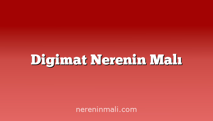 Digimat Nerenin Malı