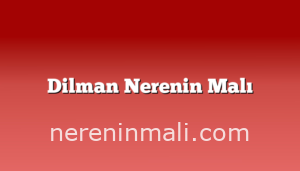 Dilman Nerenin Malı