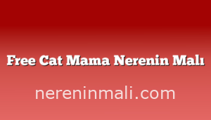 Free Cat Mama Nerenin Malı