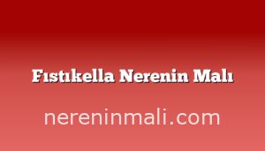 Fıstıkella Nerenin Malı