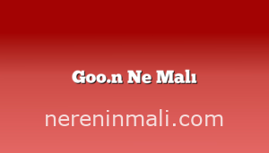 Goo.n Ne Malı