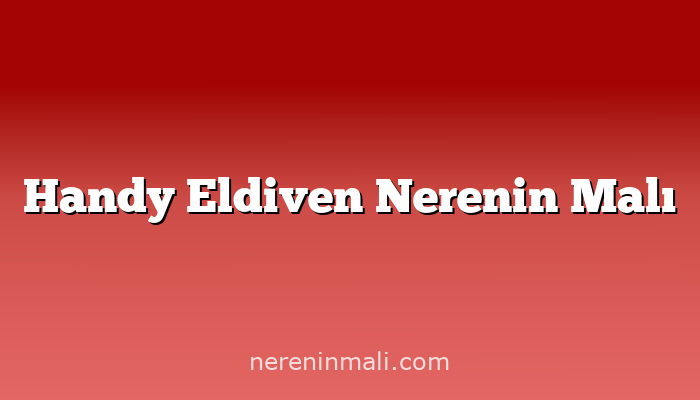 Handy Eldiven Nerenin Malı