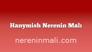 Hanymish Nerenin Malı