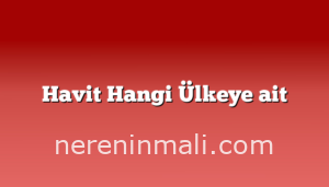 Havit Hangi Ülkeye ait