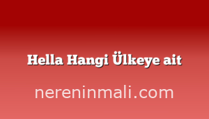 Hella Hangi Ülkeye ait