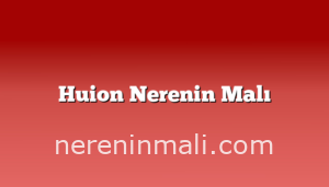 Huion Nerenin Malı