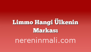 Limmo Hangi Ülkenin Markası