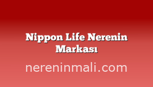 Nippon Life Nerenin Markası