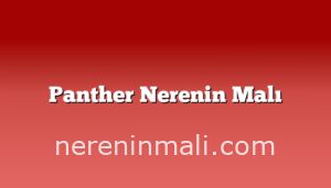 Panther Nerenin Malı