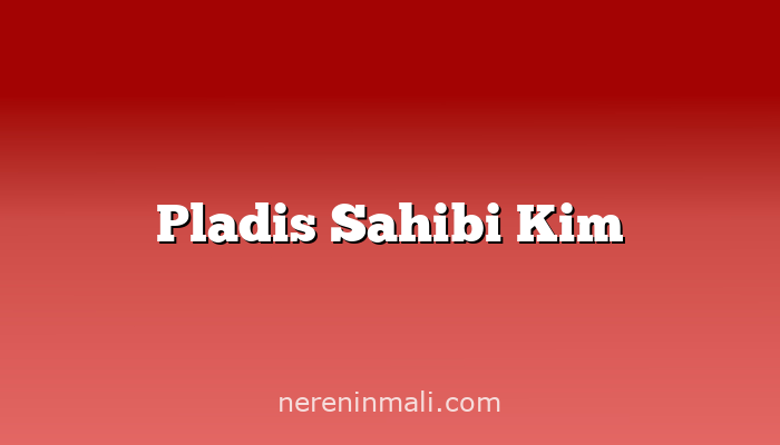 Pladis Sahibi Kim