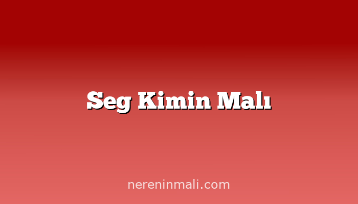 Seg Kimin Malı