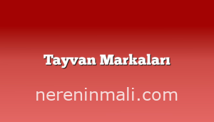 Tayvan Markaları