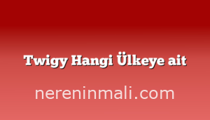 Twigy Hangi Ülkeye ait