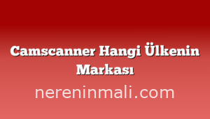 Camscanner Hangi Ülkenin Markası