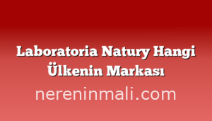 Laboratoria Natury Hangi Ülkenin Markası